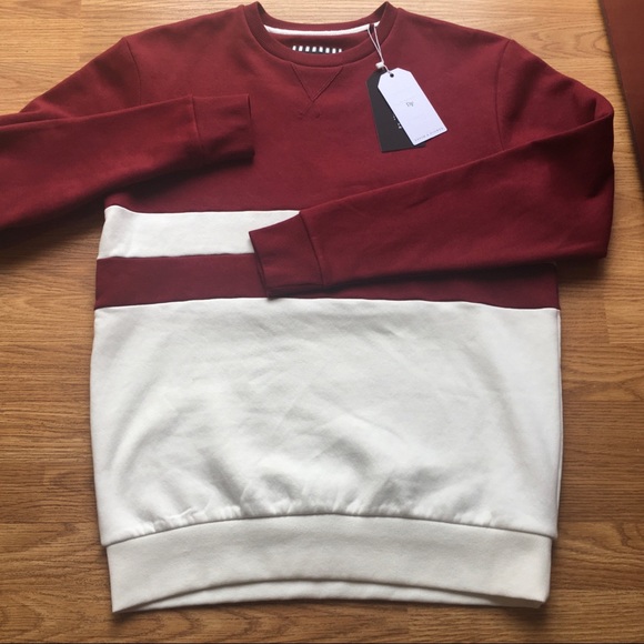 denim and flower sweater